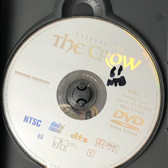 The Crow (DVD, 1994) 2-Disc Set Collectors Series [Brandon Lee] - Picture 5 of 8